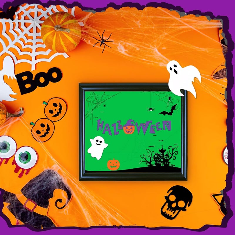 JULBEAR 30pcs Halloween Cardstock Thick Paper, 180g 8.5*11in Holiday Cardstock Paper, Medium Thick Printable Card Stock for Halloween Card Making, Arts&Crafts, Invitations, Greeting Cards, Gift Tags - Image 3
